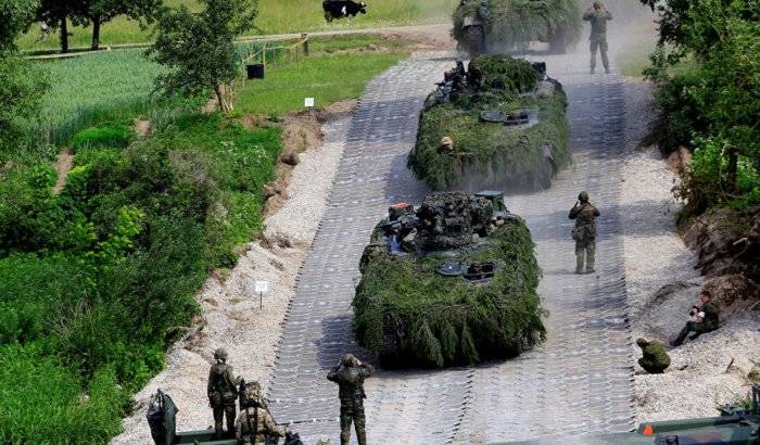 Termina en Lituania el simulacro militar Iron Wolf