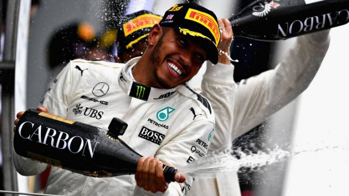 Lewis Hamilton sacré champion du monde de Formule 1 pour la 4e fois