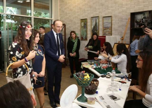 Leyla Aliyeva attends opening of ecological problems exhibition
