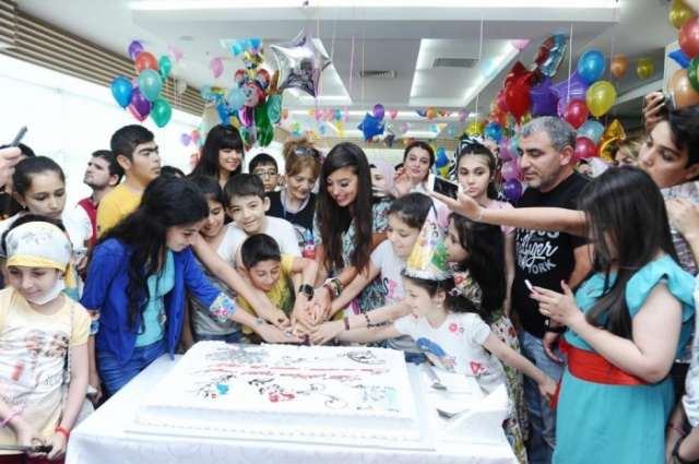 Leyla Aliyeva visits Thalassemia Center
