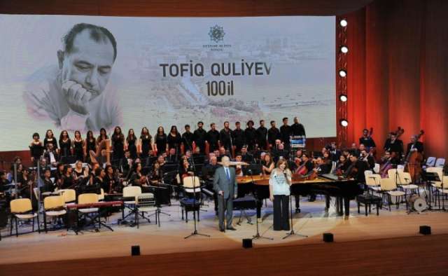 Leyla Aliyeva attends ceremony to mark People's Artist Tofig Guliyev's centenary