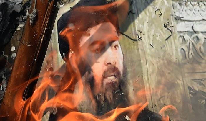 La televisión iraní publica unas supuestas imágenes del líder de Daesh muerto 