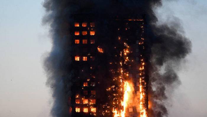 Londondakı yanğında ölənlərin sayı 17-ə çatıb