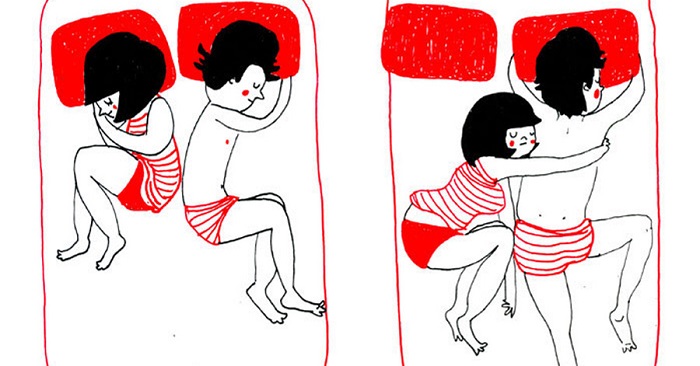 True Love is in small things - heartwarming illustrations