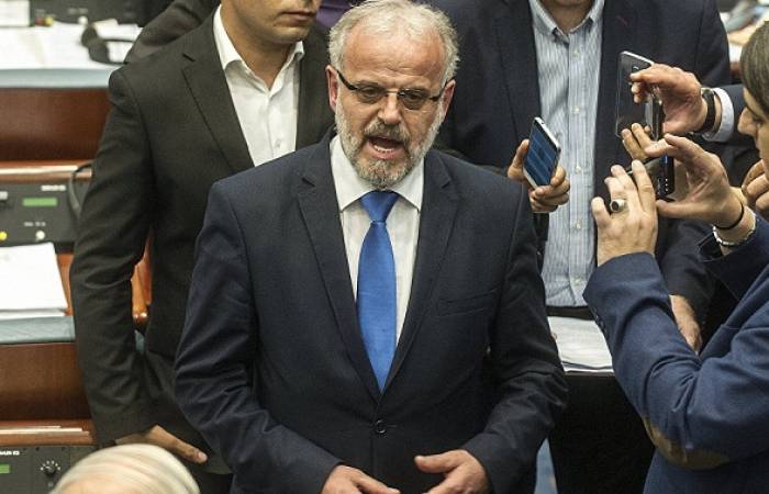 Nuevo presidente del Parlamento macedonio inicia su labor