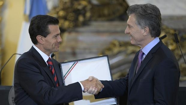 Macri y Peña Nieto apuestan por un Tratado de Libre Comercio