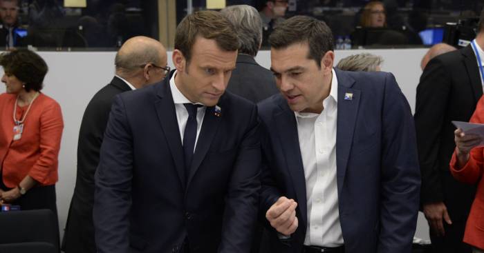 Macron et Tsipras: l’Europe doit se passer du FMI
