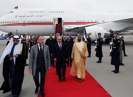 UAE vice president embarks on official visit to Azerbaijan