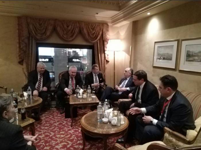 Mammadyarov discute du Karabakh avec les coprésidents du GdM de l'OSCE - Mise à Jour (PHOTO)
