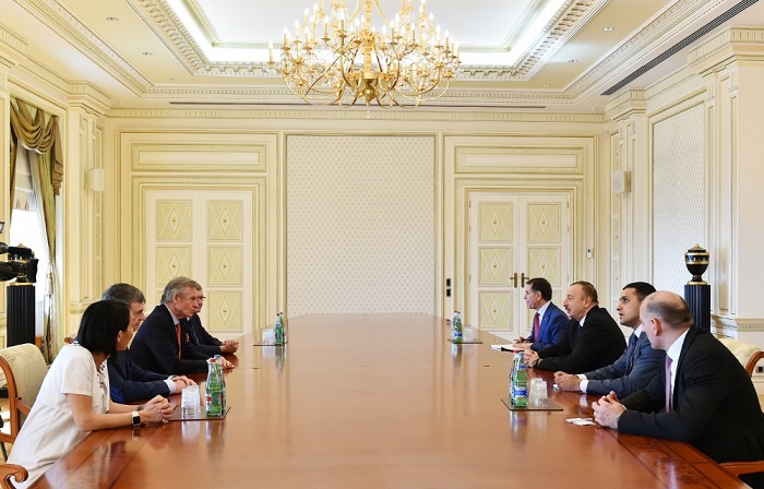 President received delegation of National Assembly of France, Jean-Francois Mancel