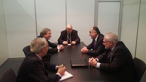Azerbaijani FM, OSCE MG co-chairs mull plans for 2015