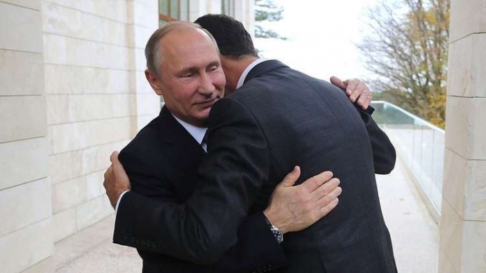 بوتين مهنئا الأسد بالأعياد: سنواصل دعم سوريا للحفاظ على سيادتها