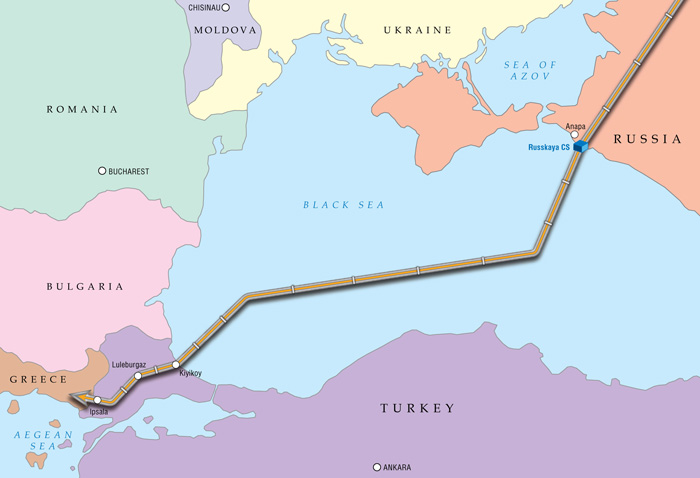 "Turkish Stream" - dates unknown