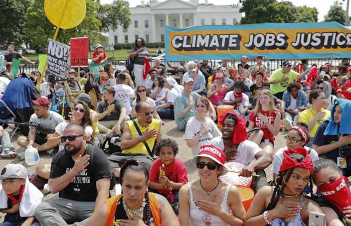 More against Trump: Huge climate change marches against President's Policies
