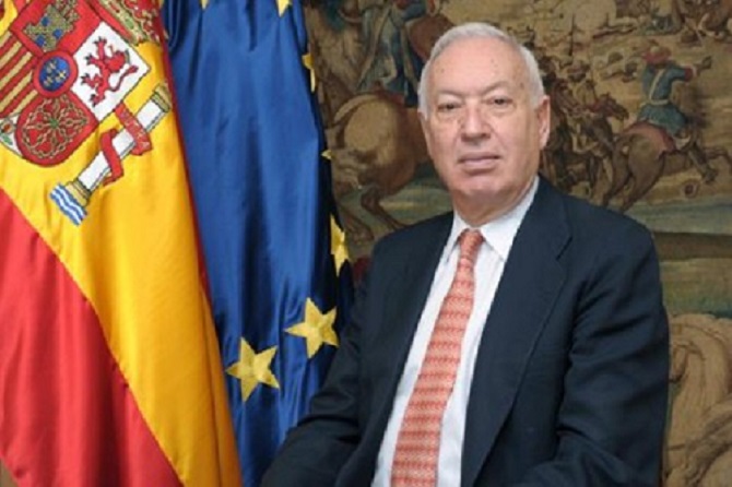 José Manuel García-Margallo llegó a Bakú