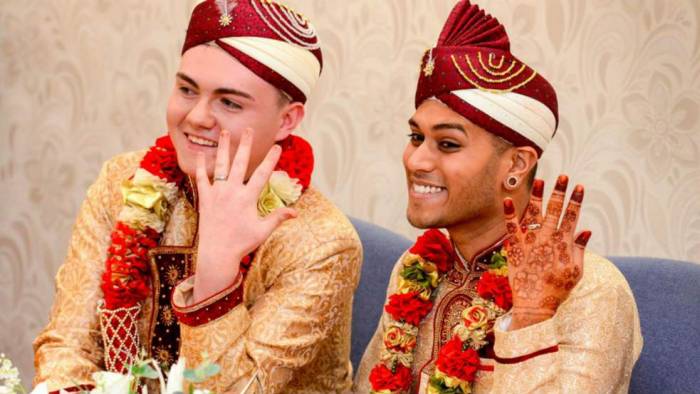 Le Royaume-Uni a célébré son premier mariage homosexuel musulman