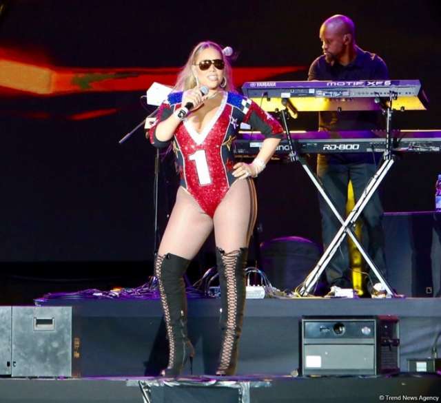 Mariah Carey's concert held in Baku - PHOTOS
