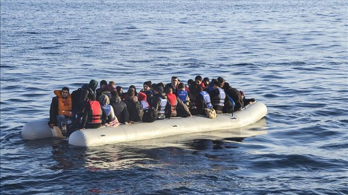 La marine italienne sauve 246 migrants clandestins