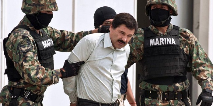 Le baron de la drogue El Chapo remis derrière les barreaux Le baron de la drogue El Chapo remis derrière les barreaux