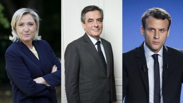 France 2017: Le Pen (26%) devance Macron (22%) et Fillon (21%)