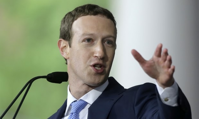 Facebook quarterly revenue up 47% on 2016 as company faces Senate scrutiny