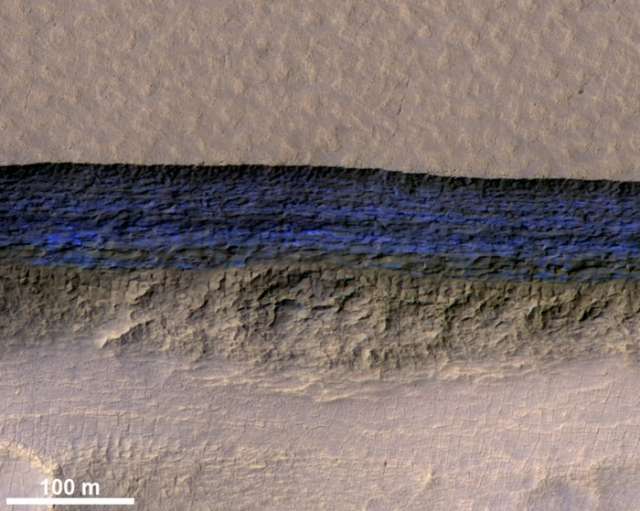 'A fantastic find': Mars hides thick sheets of ice just below the surface