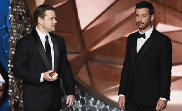 Matt Damon trolls Jimmy Kimmel after his Emmys loss - VIDEO