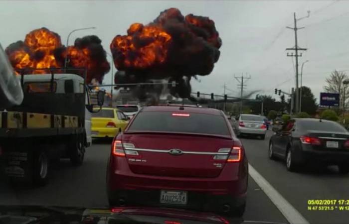 Scène cauchemardesque en plein trafic - VIDEO