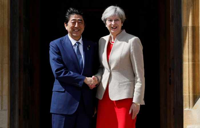 Le Premier ministre japonais souhaite un Brexit en douceur