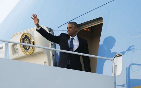 Obama leaves US for Africa trip to Kenya, Ethiopia