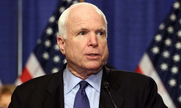 US senator McCain urges Trump to promote free trade as NAFTA talks begin