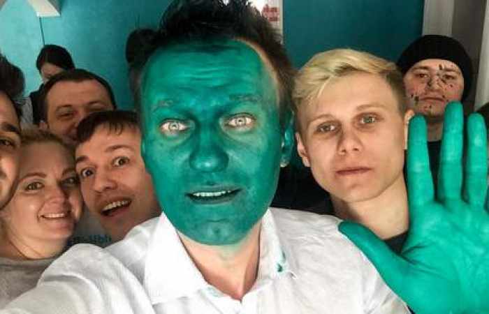 L'opposant russe Navalny attaqué au colorant vert