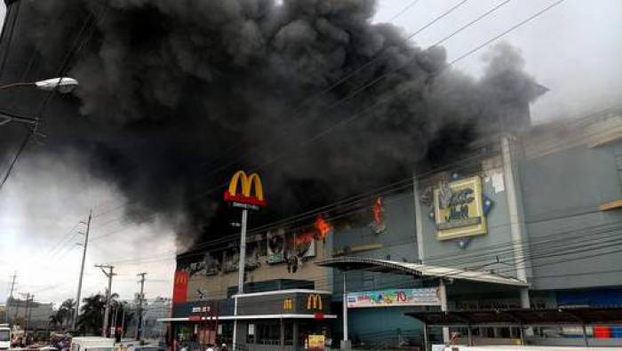 Incendie meurtrier dans un centre commercial aux Philippines