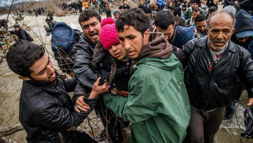 Des migrants syriens, piégés en Grèce, veulent rentrer chez eux