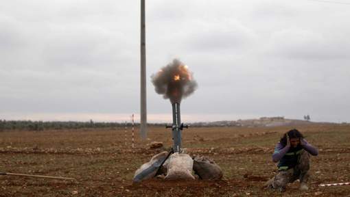 Quarante djihadistes tués près d`Alep