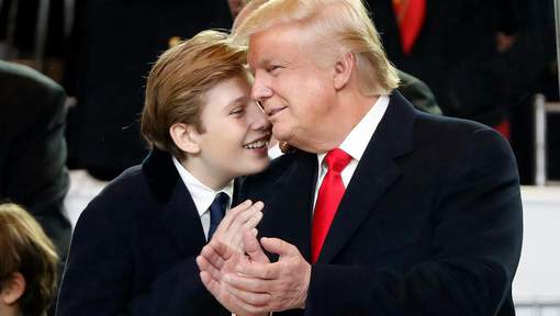 La Maison Blanche appelle à laisser Barron Trump tranquille