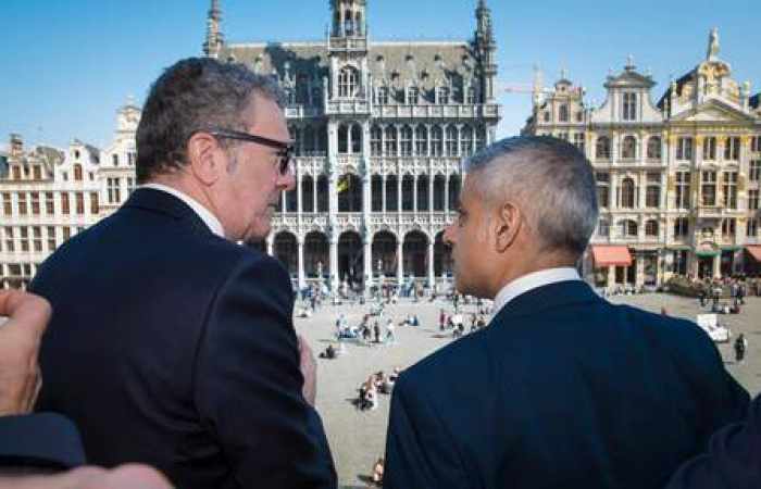 Yvan Mayeur a reçu le maire de Londres