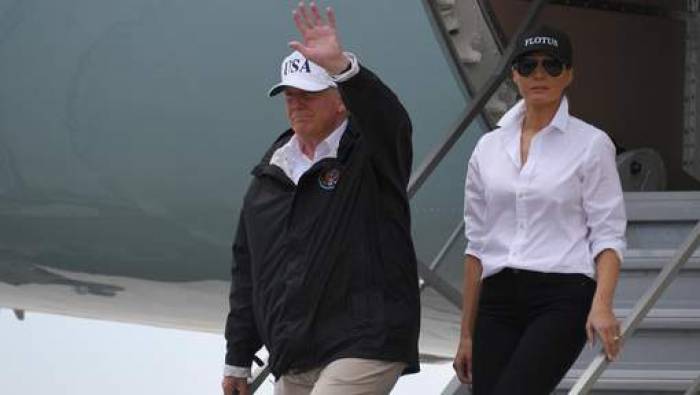 Donald Trump est arrivé au Texas