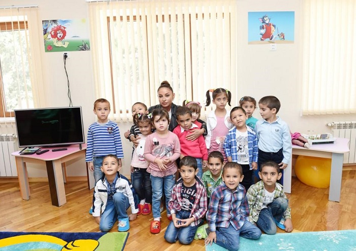 Mehriban Aliyeva views orphanage-kindergarten in Khatai