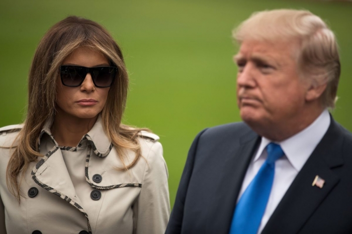 Has Melania Trump hired body double to avoid the president?