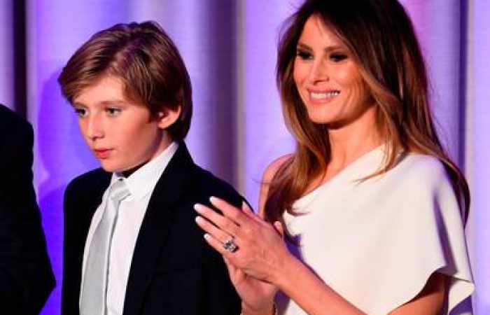Melania Trump and son Barron to move into White House this summer