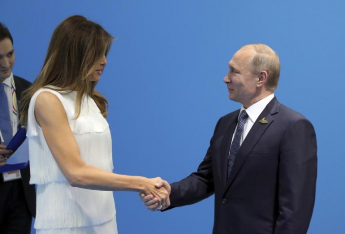 Even U.S. first lady couldn't keep Trump, Putin on time - Tillerson