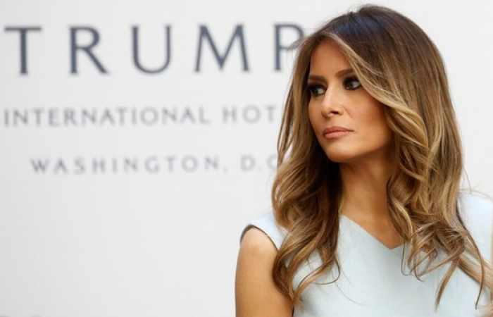 First Lady Melania Trump's official portrait unveiled