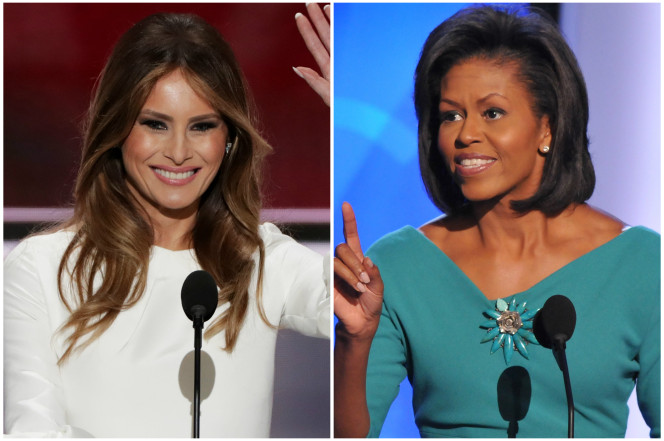 Melania Trump accusée d`avoir plagié Michelle Obama - VIDEO