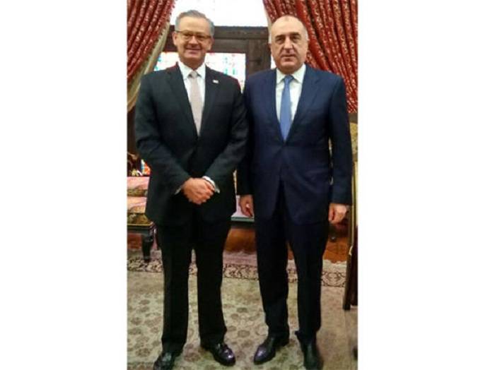 Mammadyarov a rencontré le ministre costaricain des Relations extérieures et du Culte