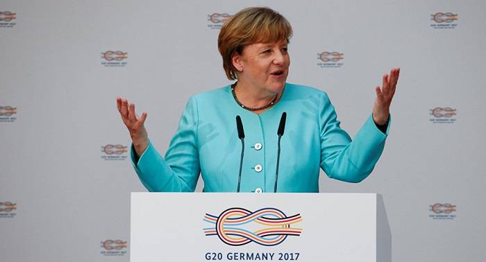 Merkel: "Los europeos debemos tomar nuestro destino en nuestras manos"