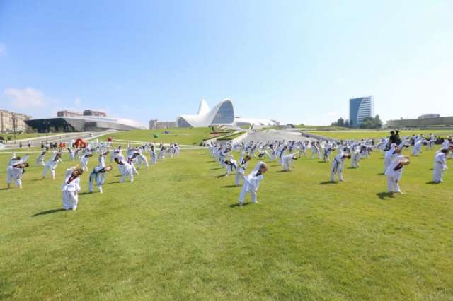 Taekwondo master-class held in Baku
