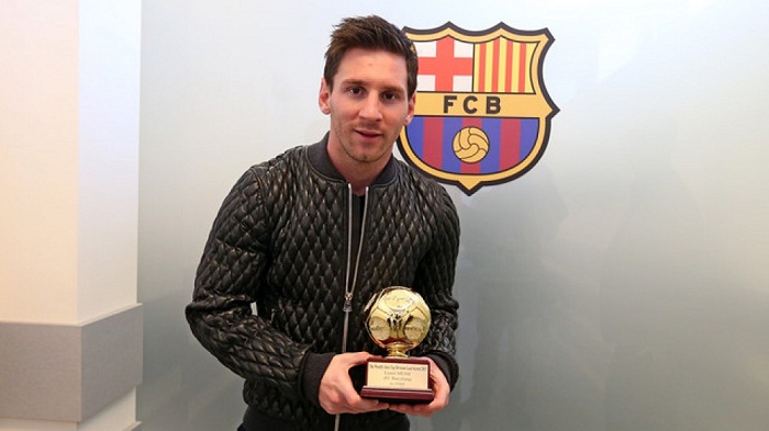 Lionel Messi élu meilleur joueur de l’année 2015 par l’IFFHS