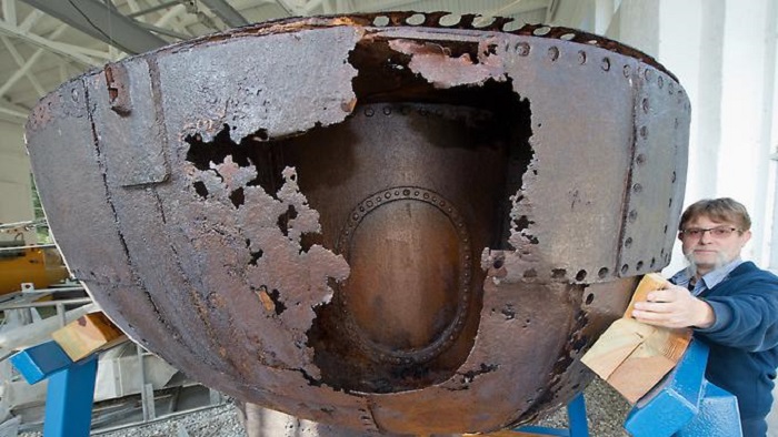 Älteste Metalltonne in der Ostsee entdeckt