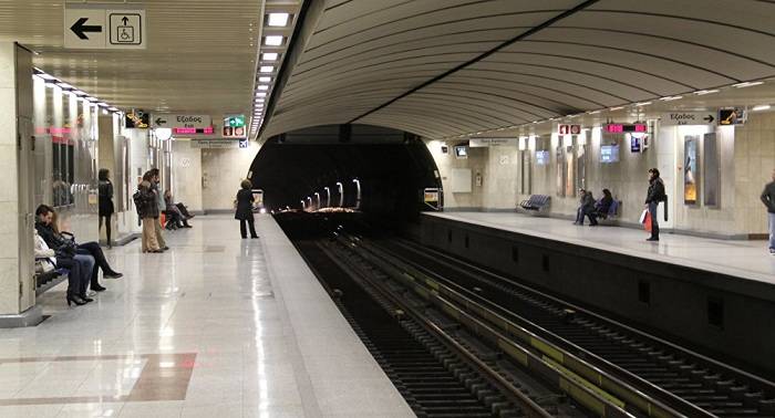 El metro de Atenas, paralizado por una huelga
